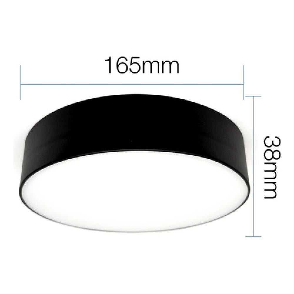 Pack 4 Plafon Panel Led Redondo Sob Itd Decorativo 22w 6000k - Te Importa