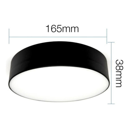 Pack 4 Plafon Panel Led Redondo Sob Itd Decorativo 22w 6000k - Te Importa
