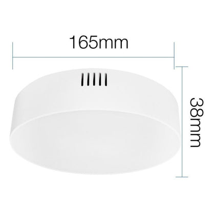 Pack 4 Plafon Panel Led Redondo Sob Itd Decorativo 22w 6000k - Te Importa